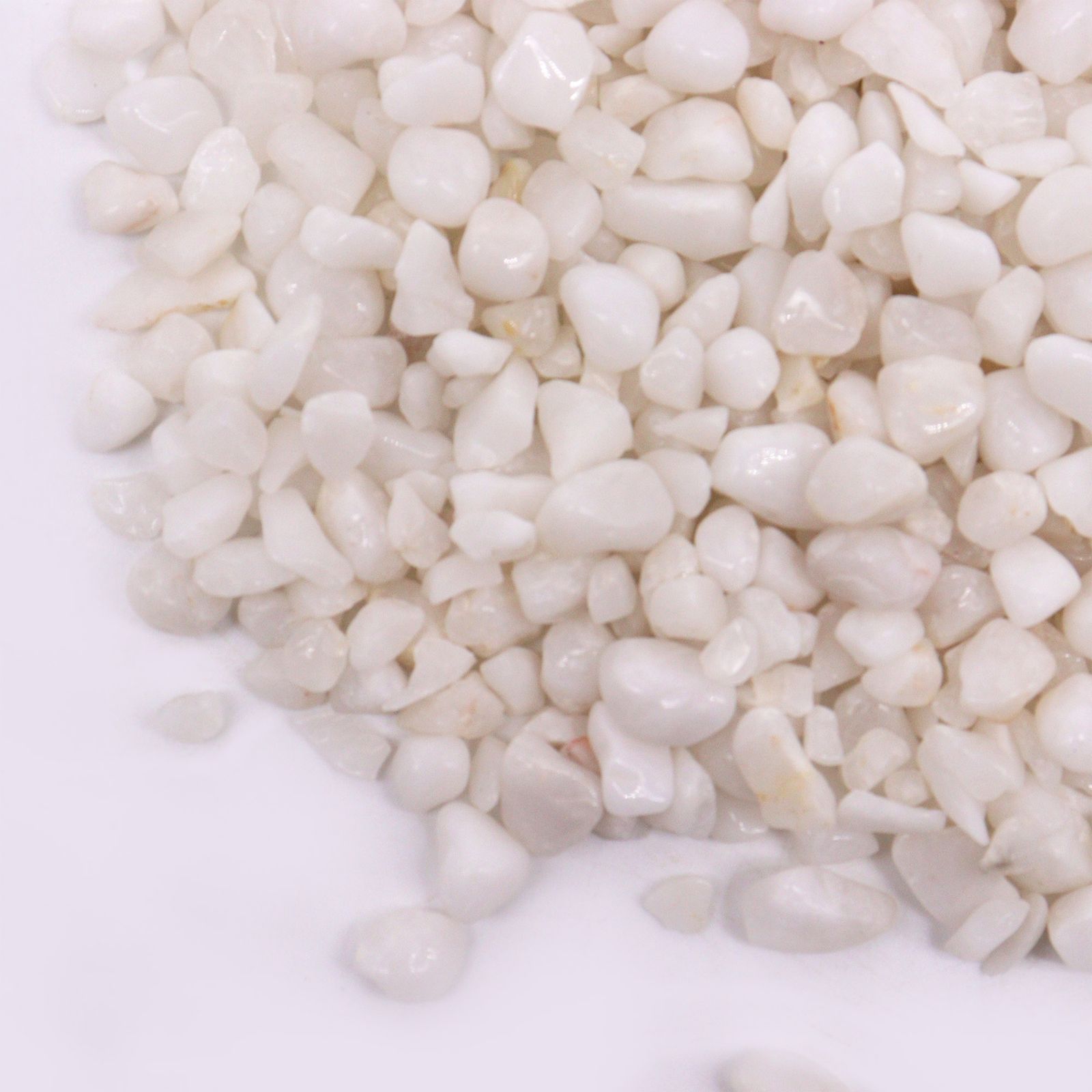 Hvid kvarts fliser – 1 kg