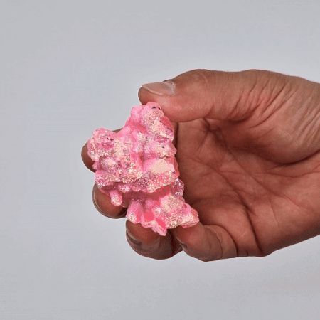 Aura Rose Halo kvarts – medium (ca. 100–150 g) - Billede 3
