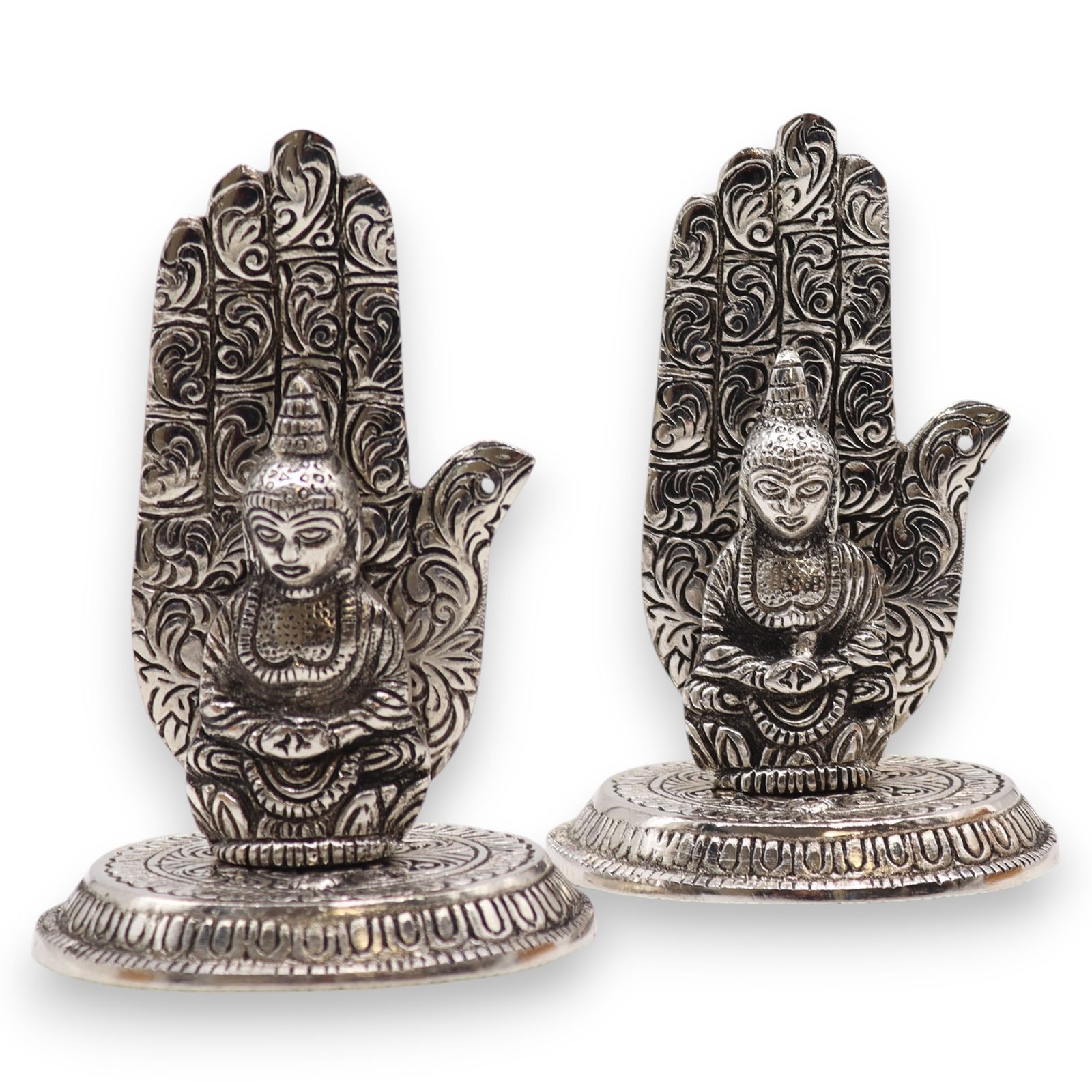 Hånd Buddha røgelsesholder (13×9 cm)