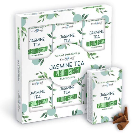 Stamford Plant Based røgelseskegler – Jasmine Tea - Billede 2