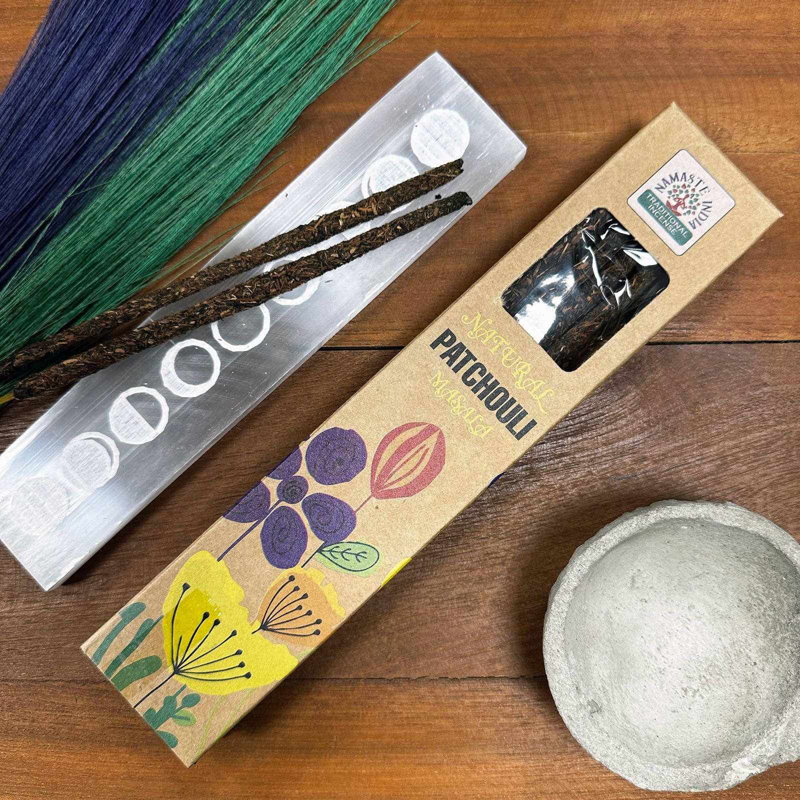Natural Botanical Masala røgelsespinde – Patchouli