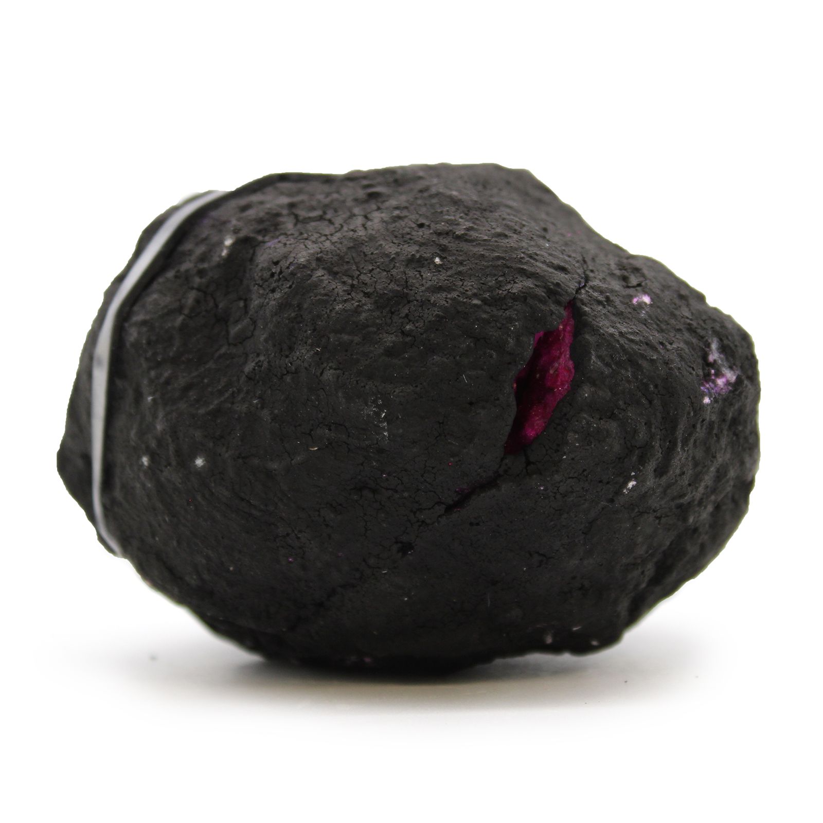 Farvede calcitgeoder – Black Rock mørkerød