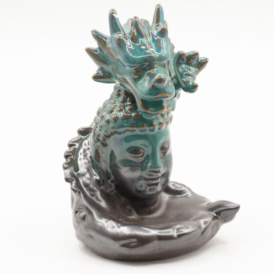 Backflow røgelsesbrænder – Dragon Over Buddha - Billede 4