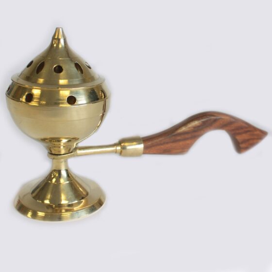 Messing røgelsesbrænder – Plain Censer - Billede 1