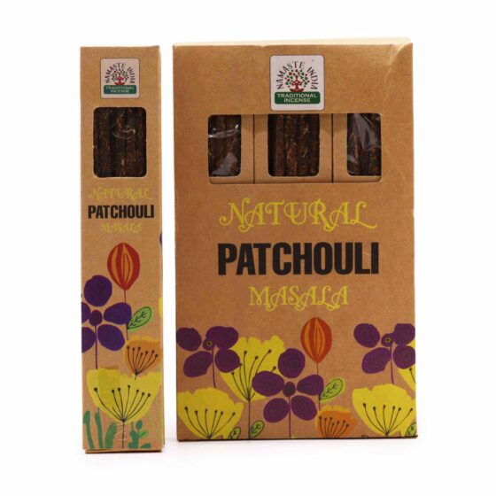 Natural Botanical Masala røgelsespinde – Patchouli - Billede 1