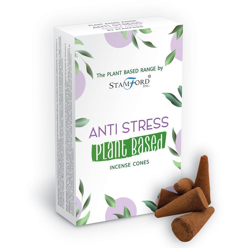Stamford Plant Based røgelseskegler – Anti Stress