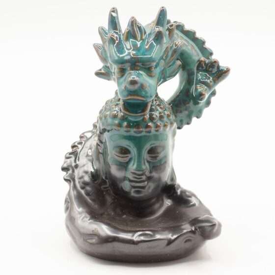 Backflow røgelsesbrænder – Dragon Over Buddha - Billede 5