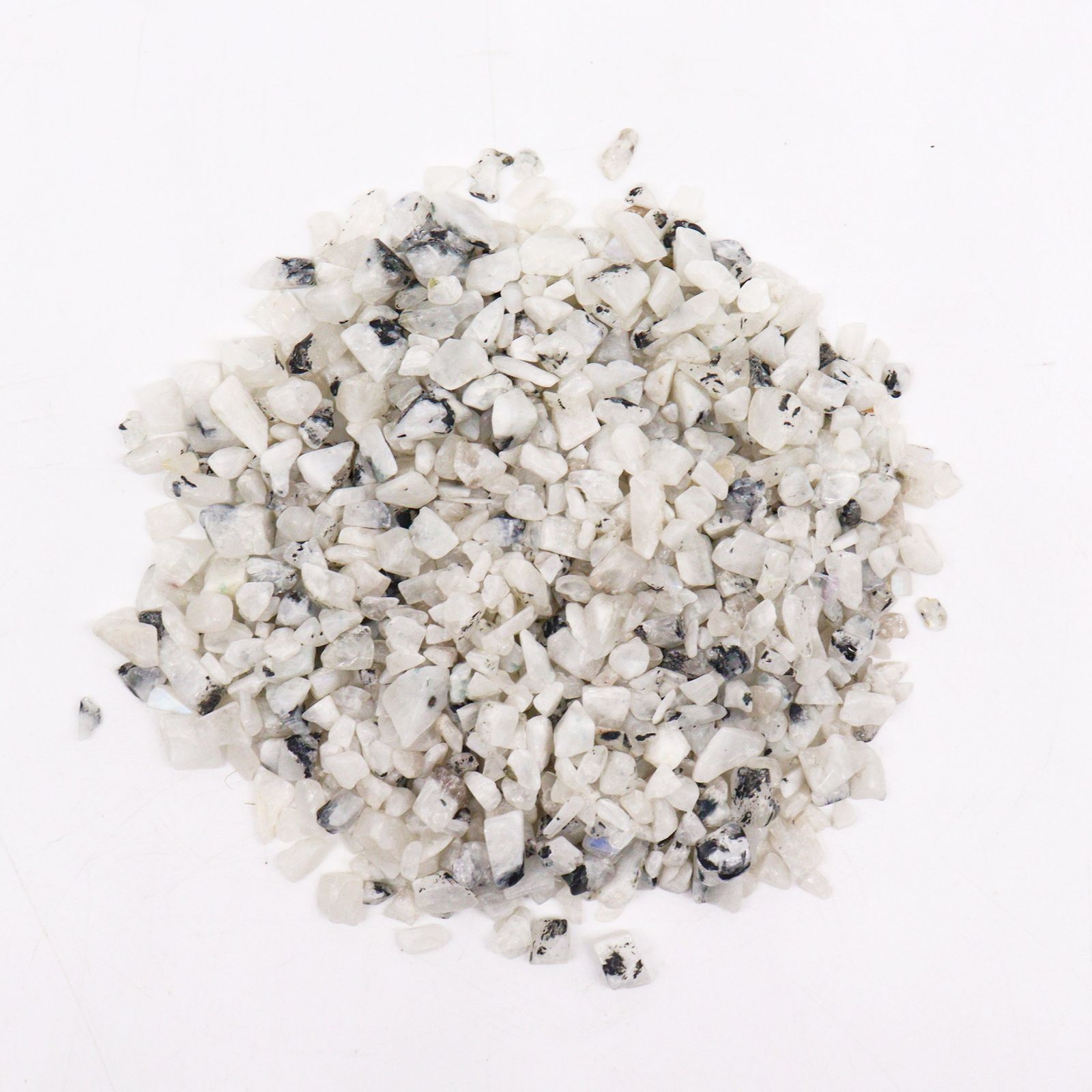 Rainbow moonstone fliser – 1 kg