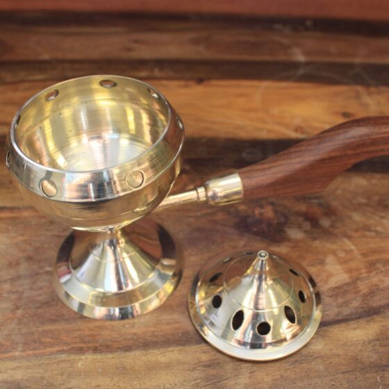 Messing røgelsesbrænder – Plain Censer - Billede 8
