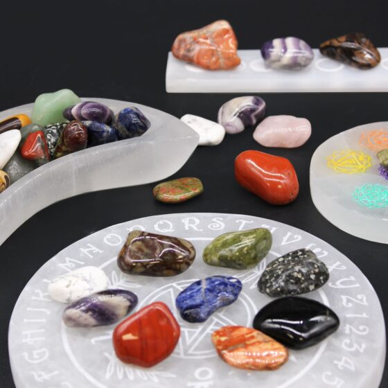 Mellemstore afrikanske tromlesten – Dragon Stones - Billede 3