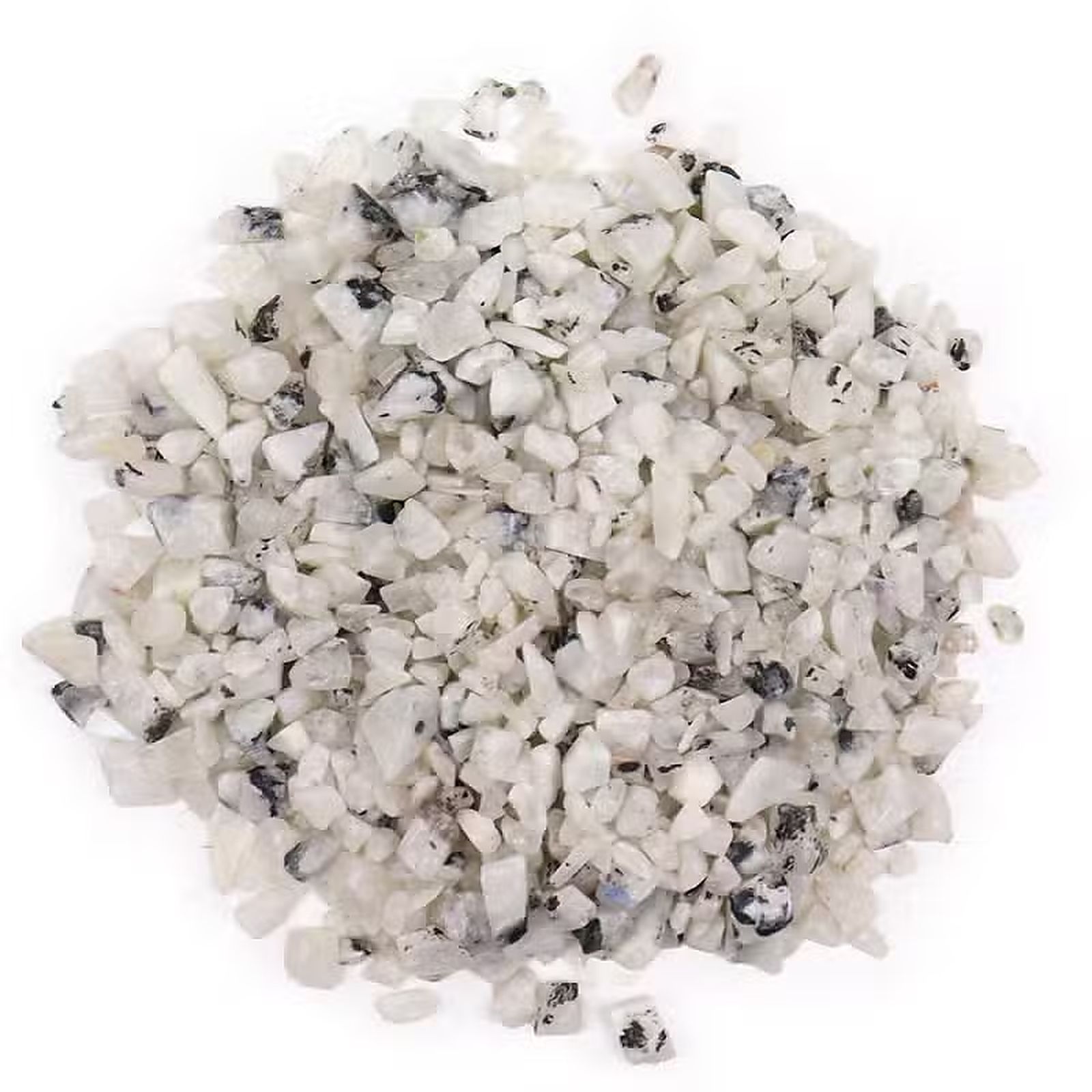 Rainbow moonstone fliser – 1 kg
