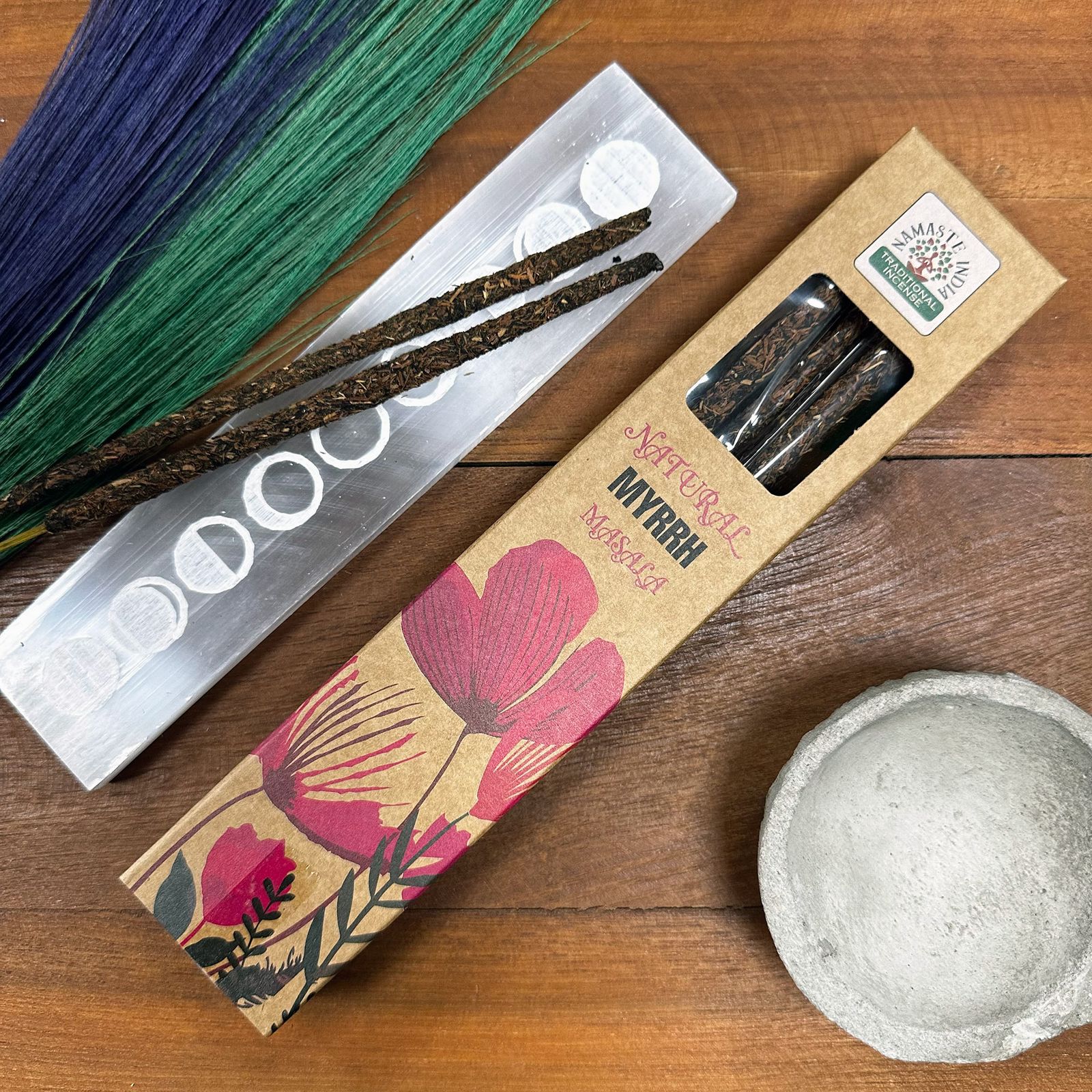 Natural Botanical Masala røgelsespinde – Myrrha