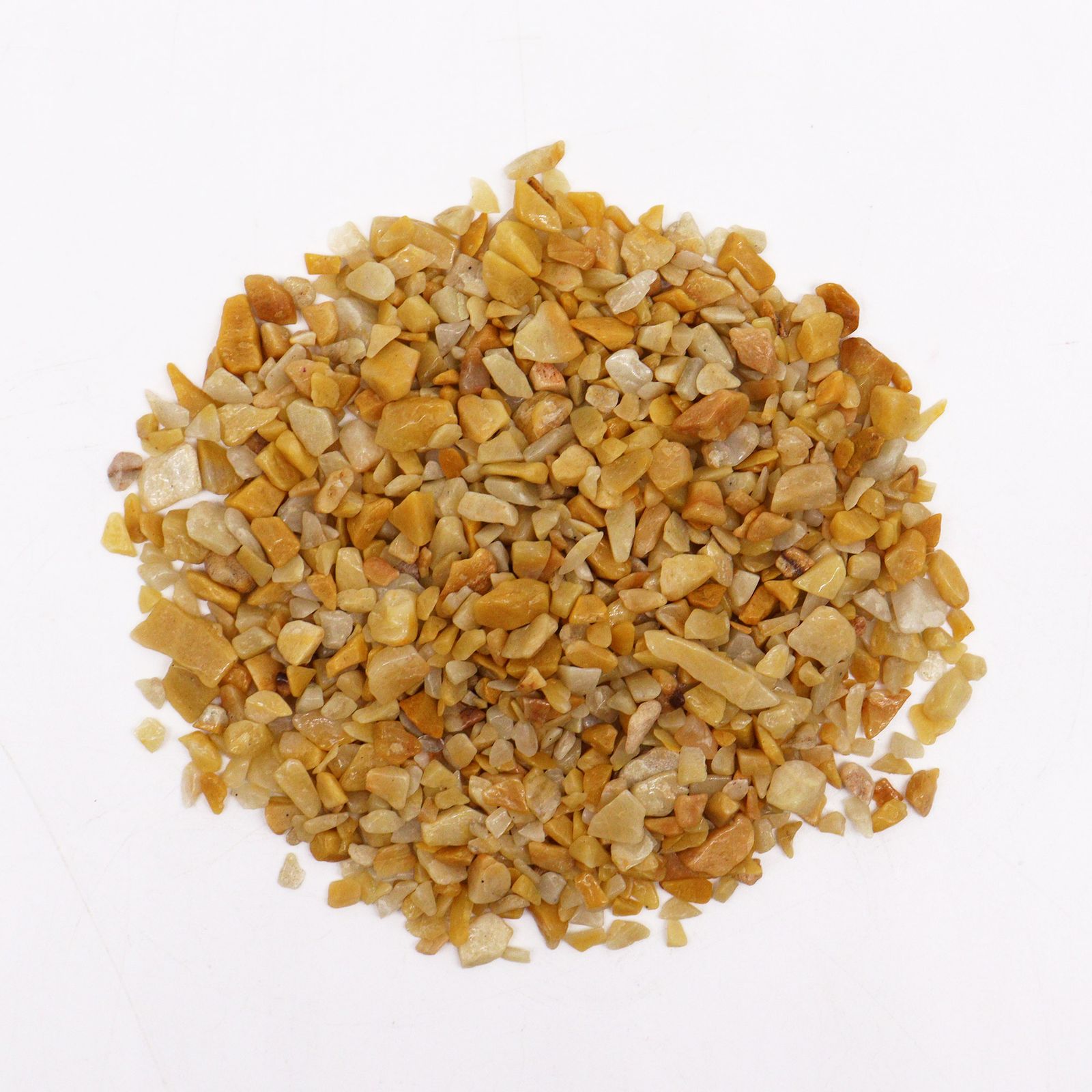 Gylden kvarts fliser – 1 kg