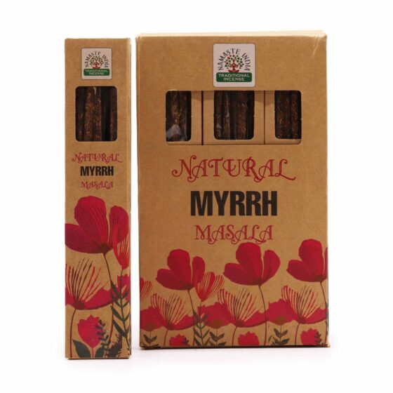 Natural Botanical Masala røgelsespinde – Myrrha - Billede 1