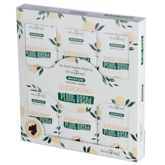 Stamford Plant Based backflow røgelseskegler – Energising - Billede 3