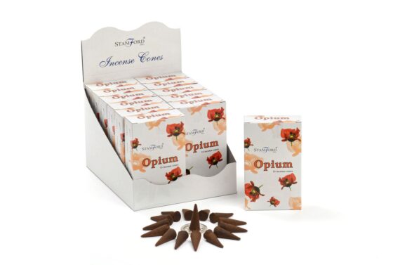 Stamford Premium røgelseskegler – Opium - Billede 3