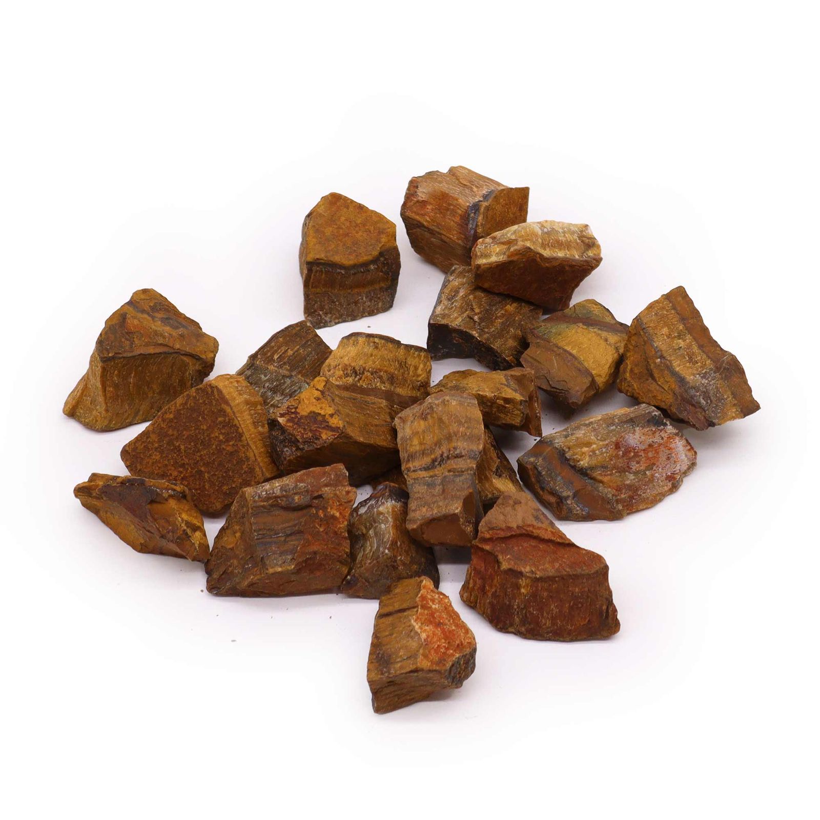 Rå krystaller – Tigerøje (500 g)