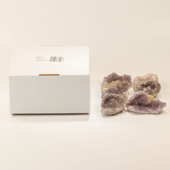 Små assorterede ametystgeoder – 3–5 cm (ca. 1 kg) - Billede 5