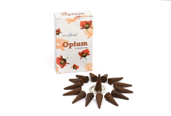 Stamford Premium røgelseskegler – Opium - Billede 2
