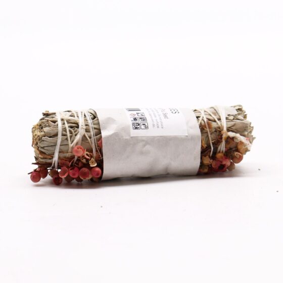 Ancient Wisdom smudge stick – White Sage and Pirul Seed - Billede 2