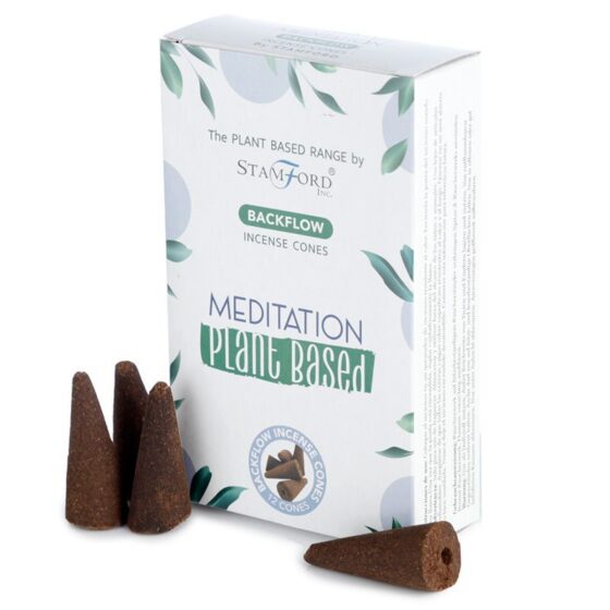 Stamford Plant Based backflow røgelseskegler – Meditation - Billede 1