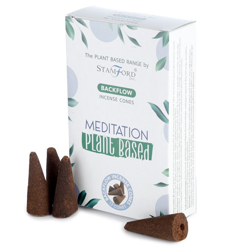 Stamford Plant Based backflow røgelseskegler – Meditation