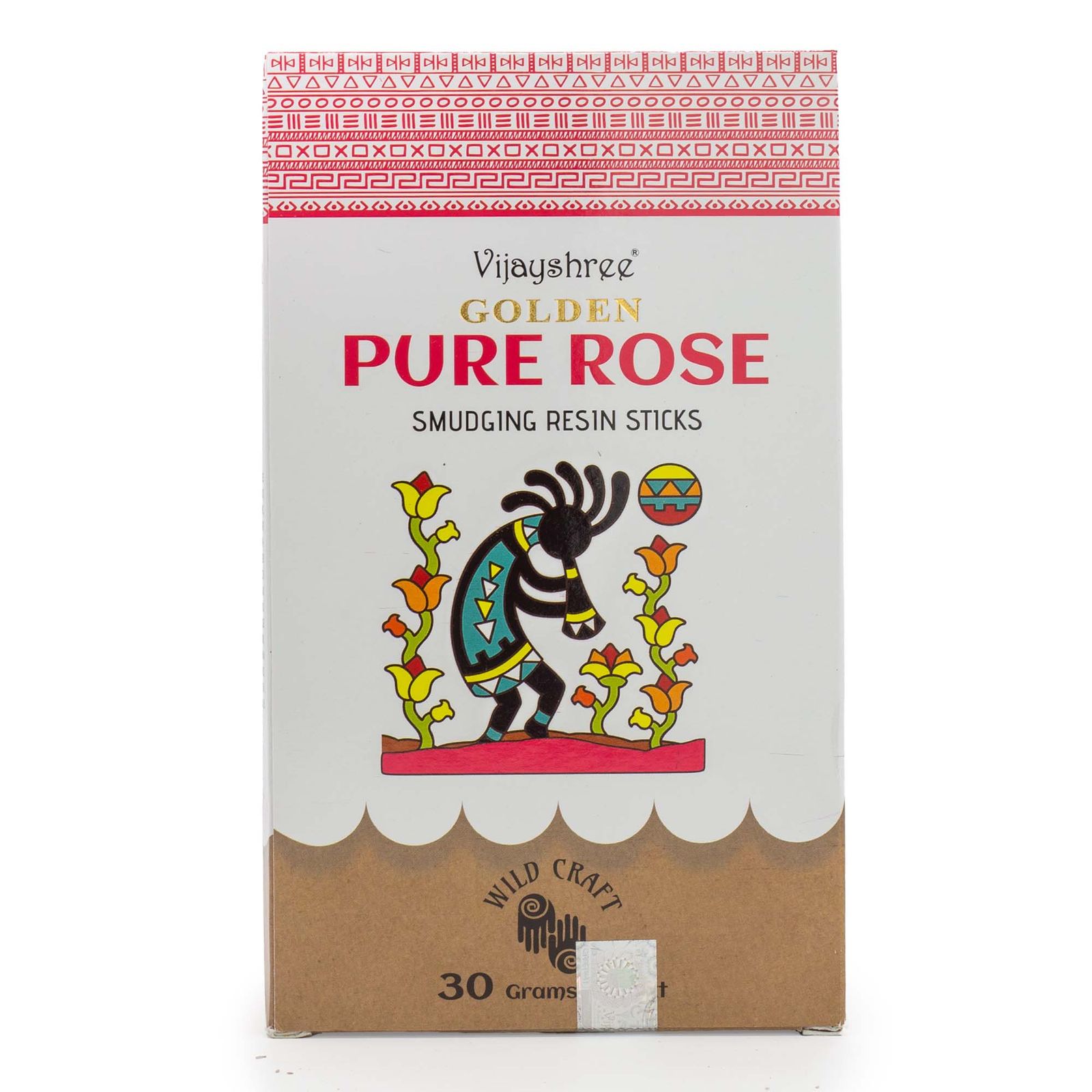Golden Smudging Resin røgelsespinde – Ren Rose