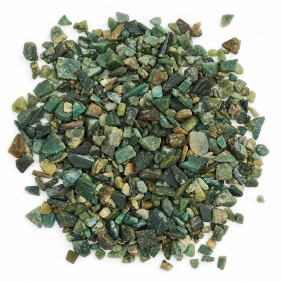 Grøn aventurin fliser – 1 kg - Billede 1