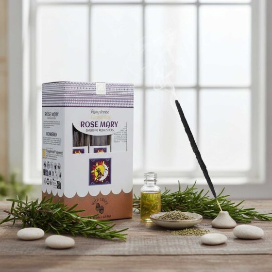 Golden Smudging Resin røgelsespinde – Rosmarin - Billede 2
