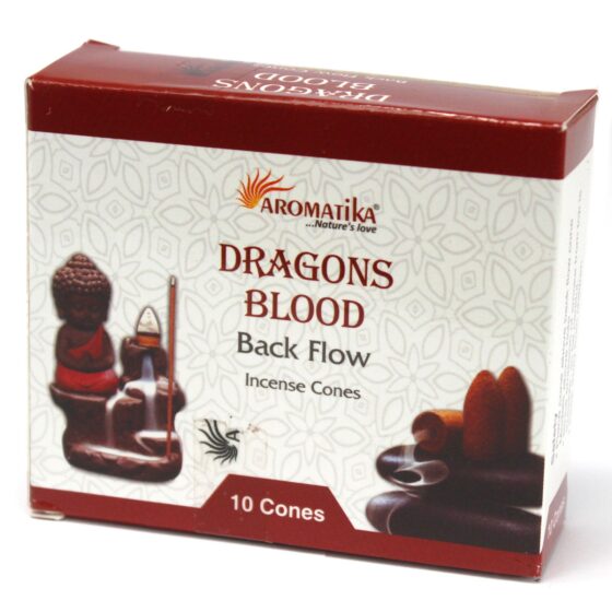 Aromatika backflow røgelseskegler – Dragons Blood - Billede 1