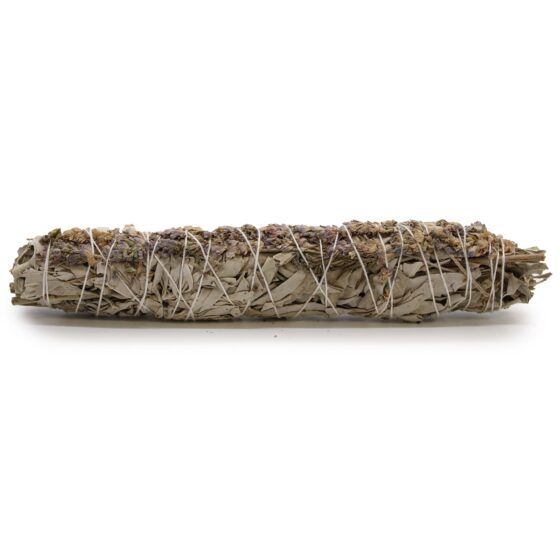 Ancient Wisdom smudge stick – White Sage & Lavender (22.5 cm) - Billede 1