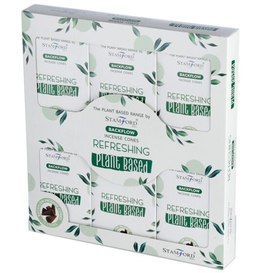 Stamford Plant Based backflow røgelseskegler – Refreshing - Billede 3