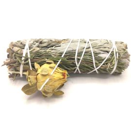 Ancient Wisdom smudge stick – Peaceful Sage (10 cm) - Billede 1