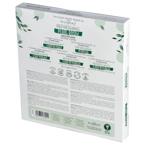 Stamford Plant Based backflow røgelseskegler – Refreshing - Billede 2