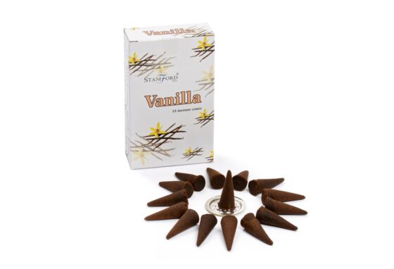 Stamford Premium røgelseskegler – Vanilla - Billede 2