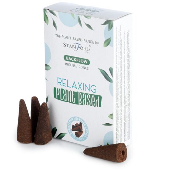 Stamford Plant Based backflow røgelseskegler – Relaxing - Billede 1