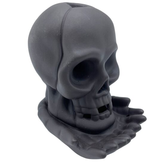 Backflow røgelsesbrænder – Weeping Skull (With Light) - Billede 1