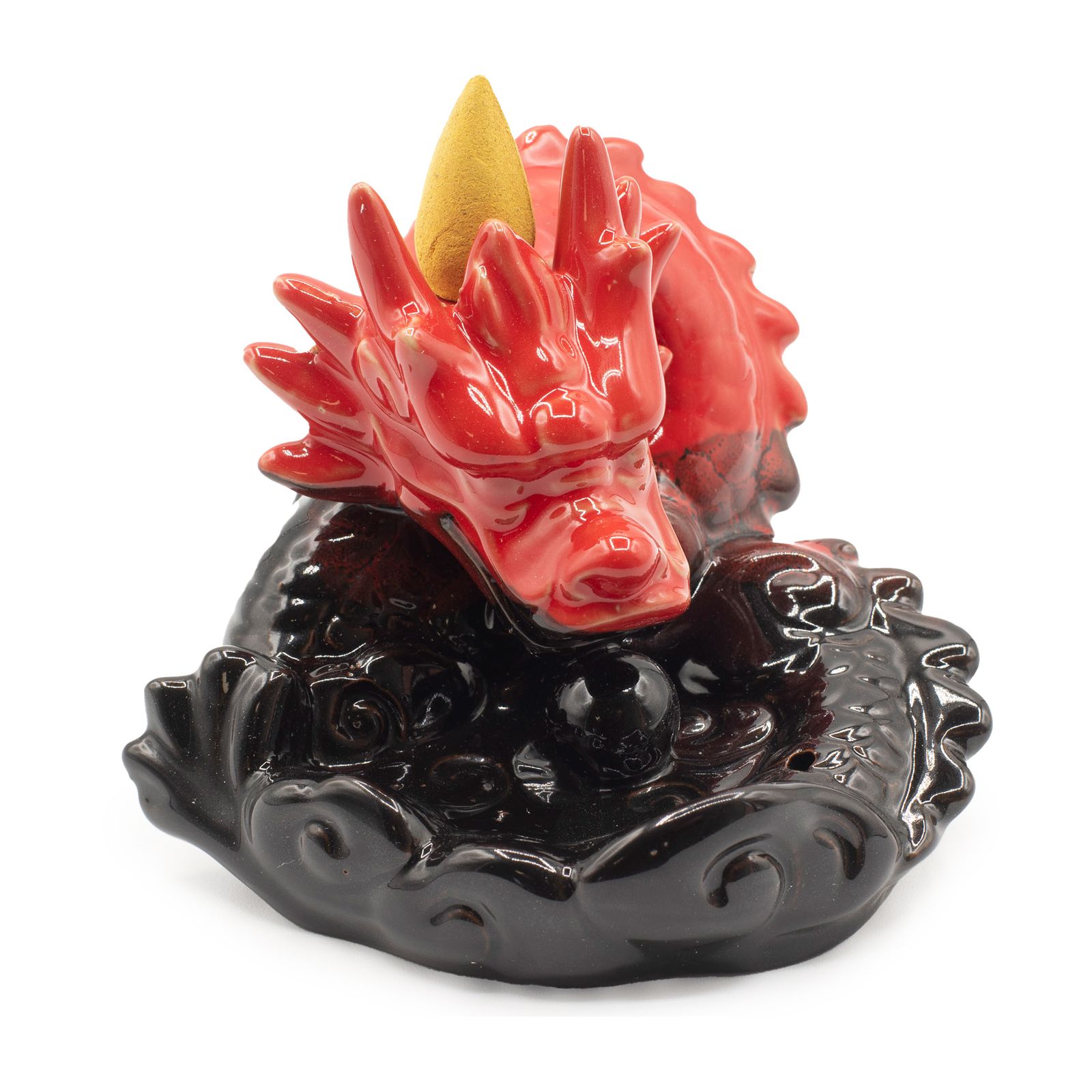 Backflow røgelsesbrænder – Small Red Dragon