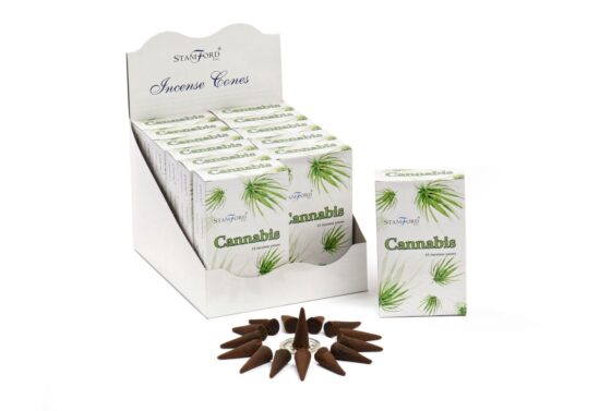 Stamford Premium røgelseskegler – Cannabis - Billede 3