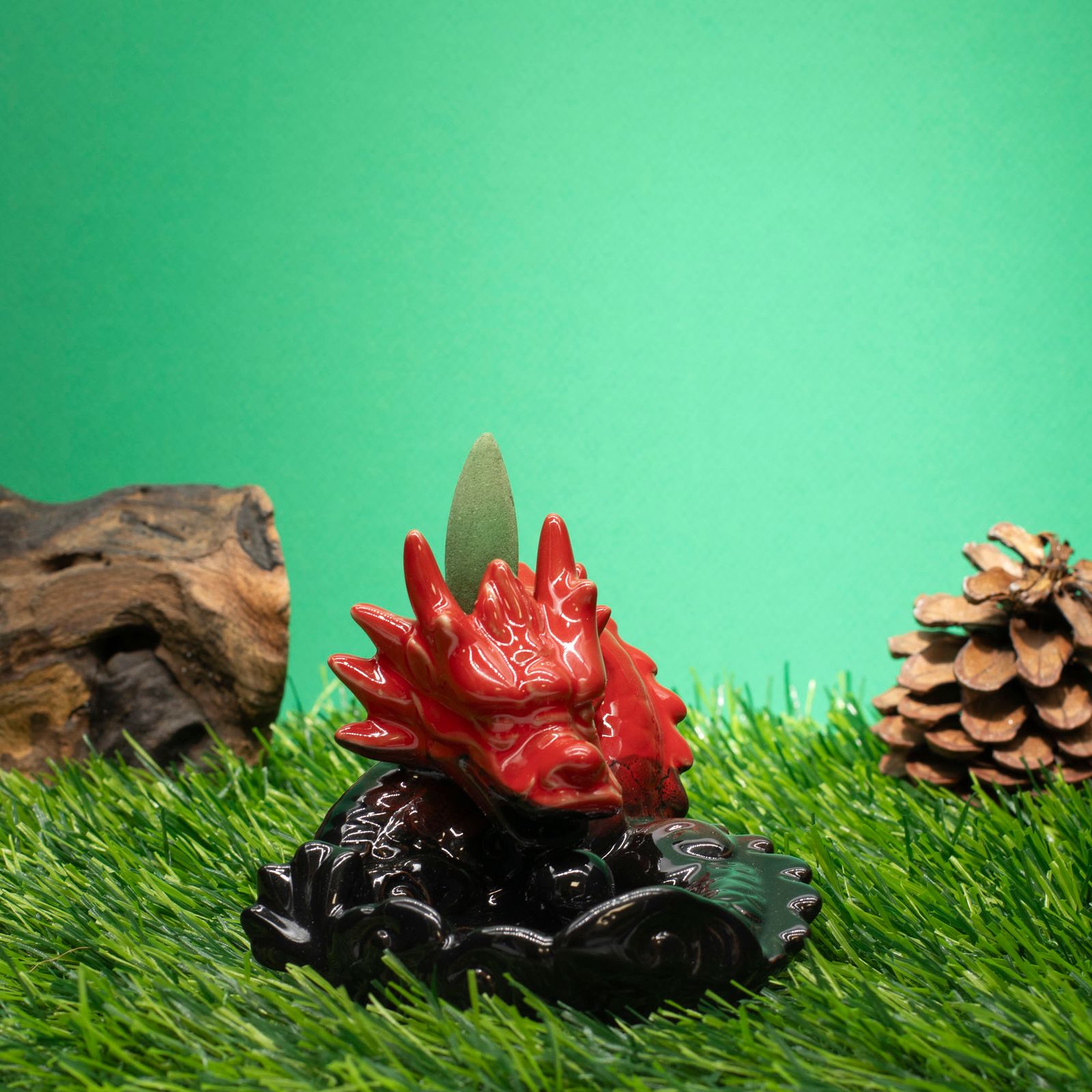 Backflow røgelsesbrænder – Small Red Dragon