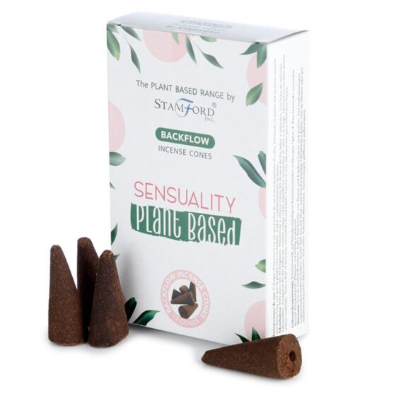Stamford Plant Based backflow røgelseskegler – Sensuality - Billede 1