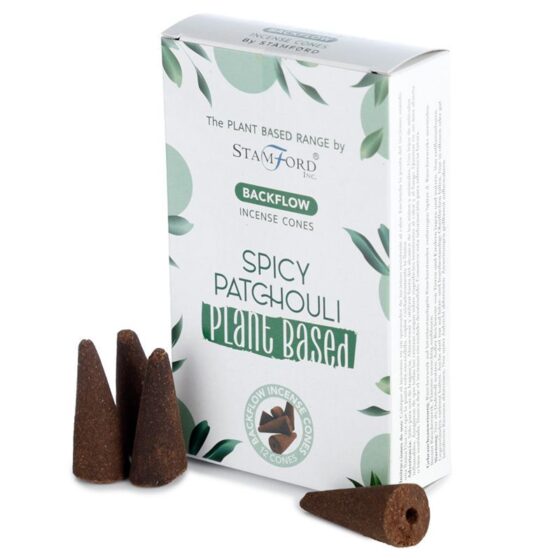 Stamford Plant Based backflow røgelseskegler – Spicy Patchouli - Billede 1