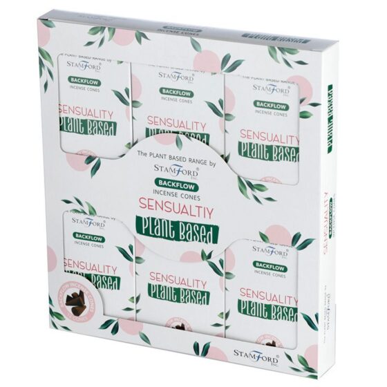 Stamford Plant Based backflow røgelseskegler – Sensuality - Billede 3
