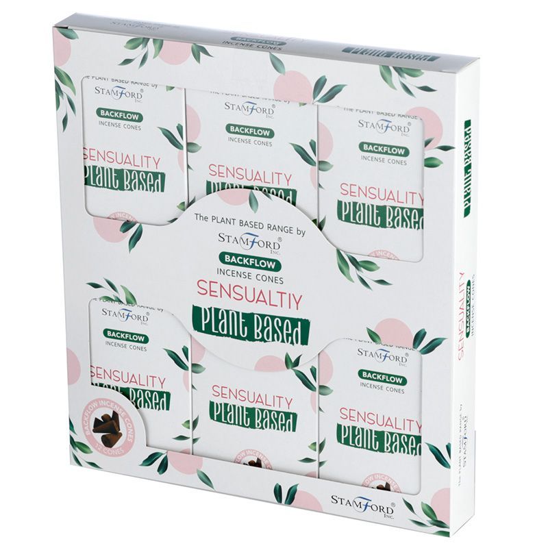 Stamford Plant Based backflow røgelseskegler – Sensuality