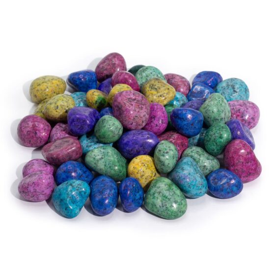 Behandlet indisk dalmatiner – 1 kg (ca. 70 sten) - Billede 1