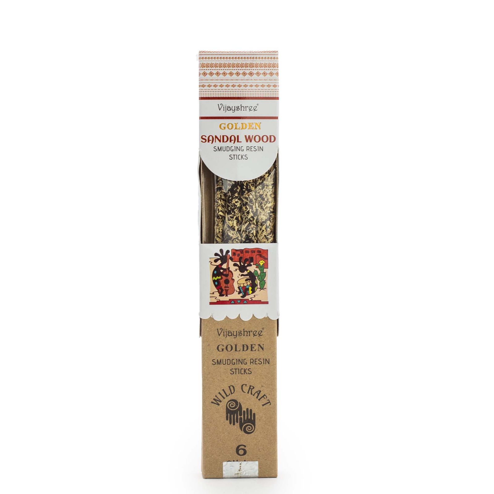 Golden Smudging Resin røgelsespinde – Sandeltræ