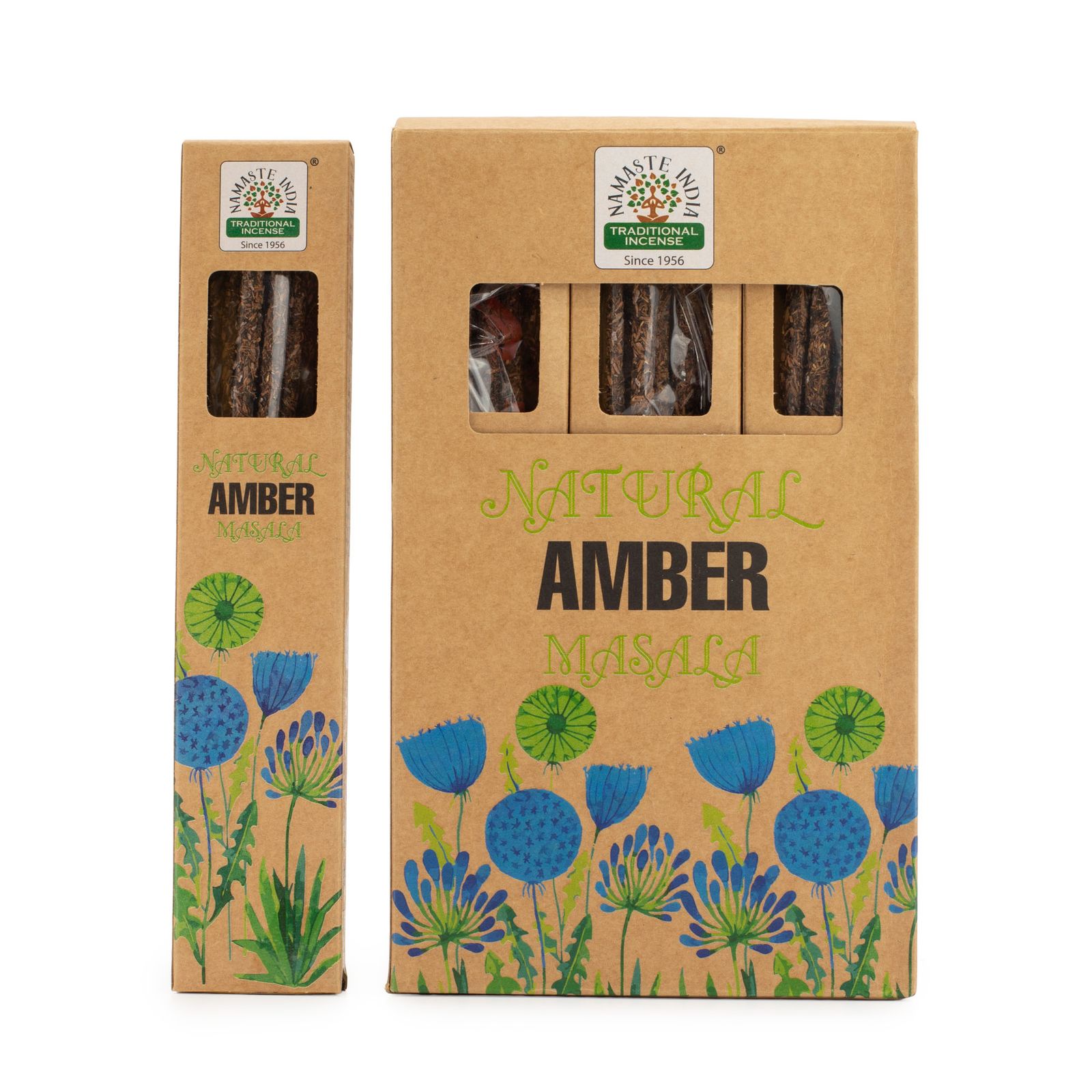 Natural Botanical Masala røgelsespinde – Amber