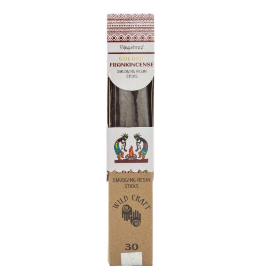 Golden Smudging Resin røgelsespinde – Frankincense - Billede 1