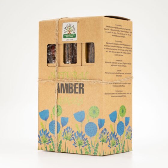 Natural Botanical Masala røgelsespinde – Amber - Billede 3
