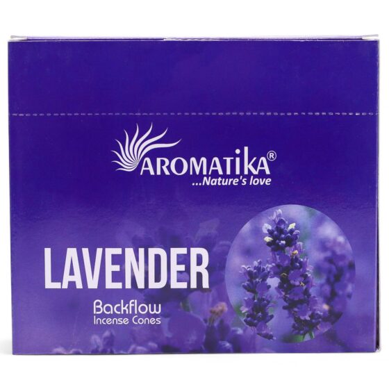 Backflow røgelseskegler – Lavender (10 stk) - Billede 4